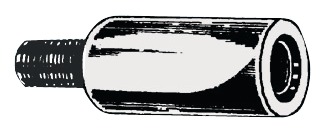 Zinc anodi, Volvo moottori - Veneen anodit - M43-271-40 - 1