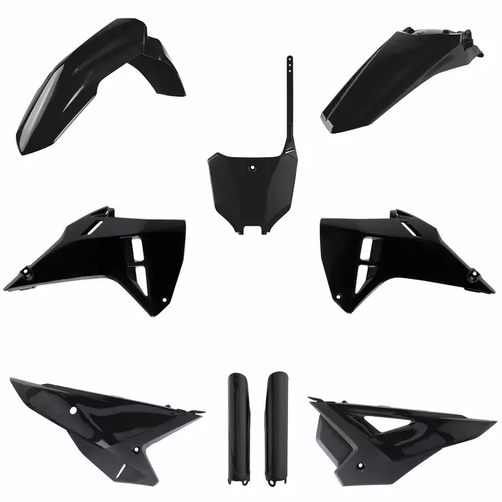 Polisport muovisarja CRF450R 25-.. CRF250R 25-.., Musta - Crossipyörän muovisarjat - 178-91600 - 1