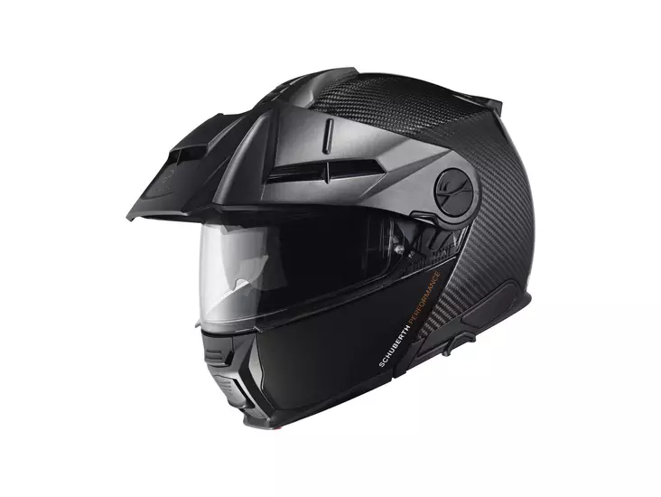 Moottoripyöräkypärä Schuberth E2 Carbon, musta - Adventure-kypärät - 51-2510 - 1