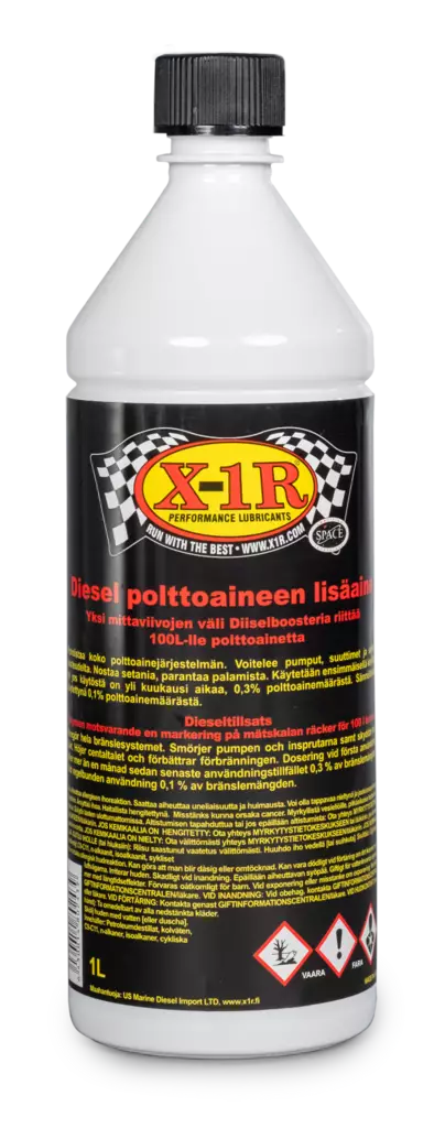 X-1R polttoaineen lisäaine + booster (di - Huoltotuotteet - 553-9020 - 1