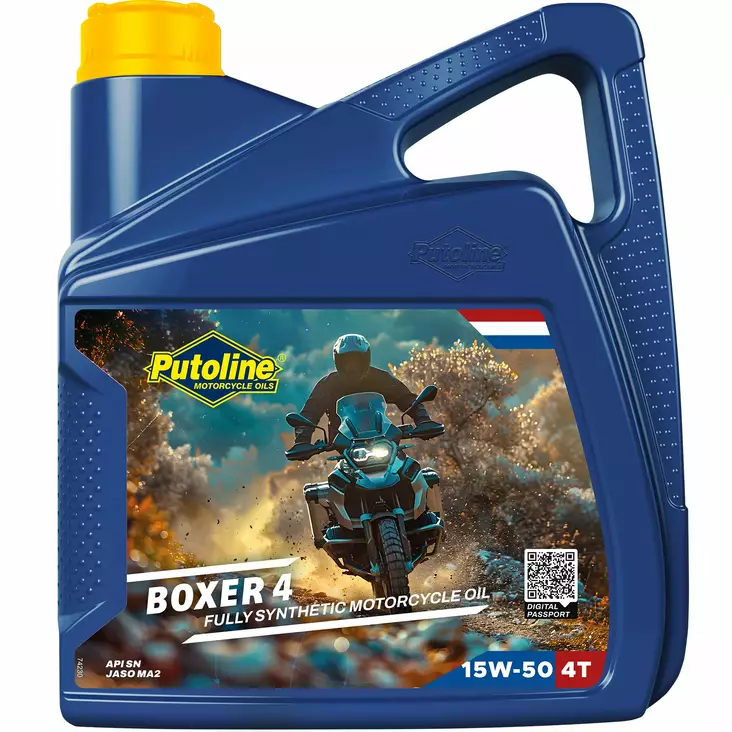 Putoline Boxer 4 Moottoriöljy 15W-50 4L - 4-T Moottoriöljyt - 554-74230 - 1