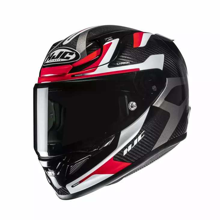 MP- kypärä HJC RPHA 12 Carbon Xentra Musta/Punainen MC1 - Umpikypärät - 630-26000 - 1