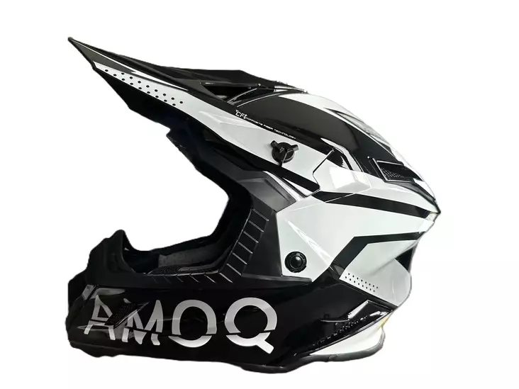AMOQ Friction Mips kypärä, musta/harmaa - Crossikypärät - 645-26160310 - 1