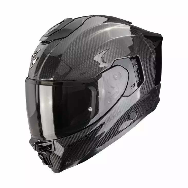 SCORPION kypärä EXO-1500 CARBON AIR Solid, musta - Umpikypärät - 649-26120 - 1