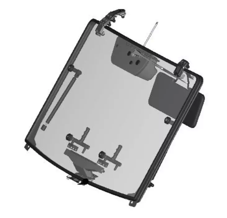 DFK Etupaneeli Premium Polaris Ranger XP - DFK lämpöhyttien varaosat - 723-32S12U10S10 - 1