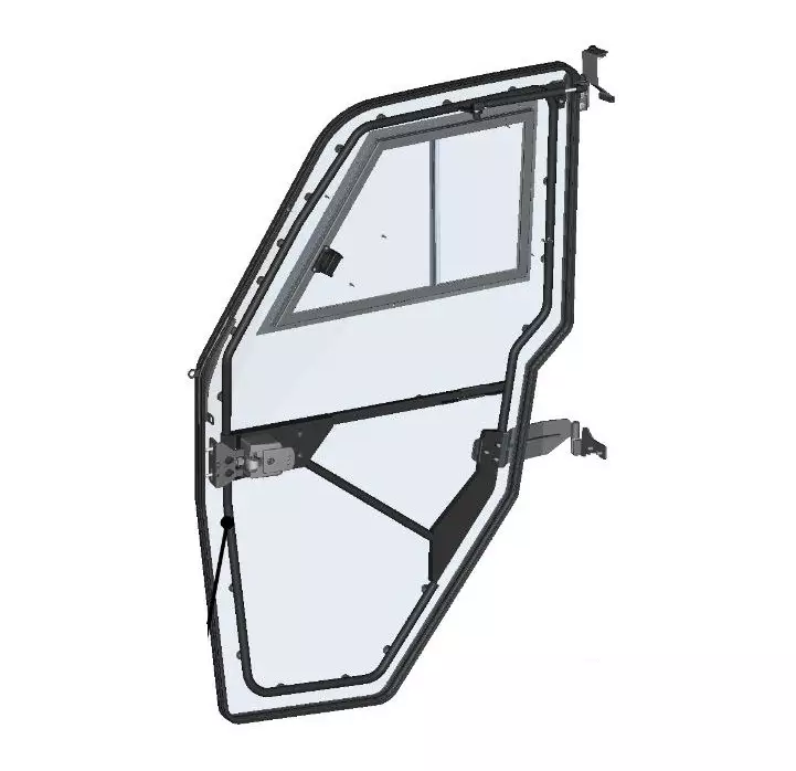 DFK Oikea ovi täydellinen Premium Polari - DFK lämpöhyttien varaosat - 723-32S12U10S50 - 1