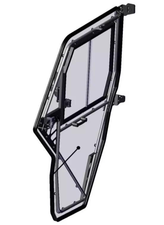 DFK Ovi Premium kokoonpano Oikea Can-Am Defender, Traxter 2025-> - DFK lämpöhytit - 723-52S03U08S50 - 1