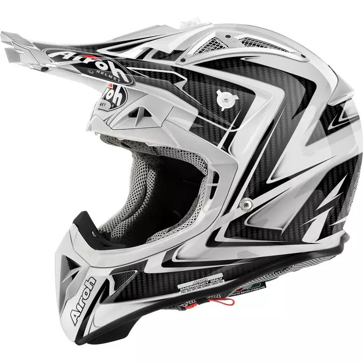 Airoh kypärä, Aviator 2.1 Arrow white - Crossikypärät - 57-4072-0 - 2