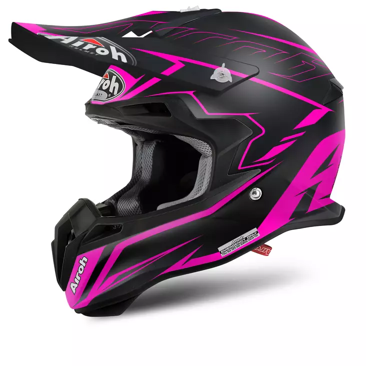 Airoh Kypärä Terminator 2.1 S Slim violetti matta - Crossikypärät - 57-7017-0 - 2