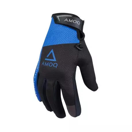 Ajohanskat AMOQ Ascent, musta/ sininen - Crossihanskat - 645-23260105-0 - 2
