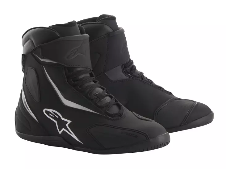 Ajokenkä Alpinestars Fastback v2 Drystar, musta/valkoinen - Ajokengät - D240450 - 1