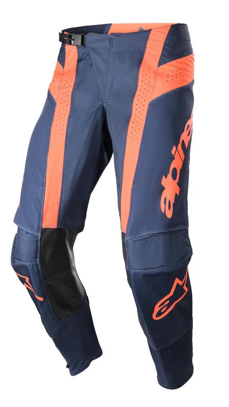 Alpinestars crossihousut Techstar Arch Tumman Sininen/Hot Oranssi - Crossihousut - D437640 - 2