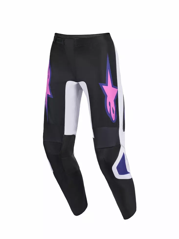 Alpinestars Fluid Grid Crossihousut Musta/Harmaa/Lila - Crossihousut - D512740 - 1
