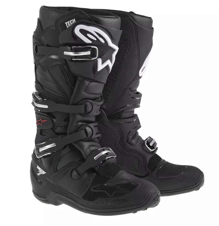 Alpinestars Saapas Tech 7 musta - Crossikengät - 695-2102104-10-490 - 1