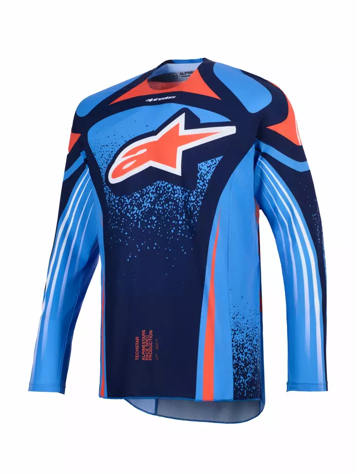 Alpinestars Techstar Nomur Crossipaita Laiv.sininen/Oranssi/UCLA Sininen - Crossipaidat - D512780 - 1