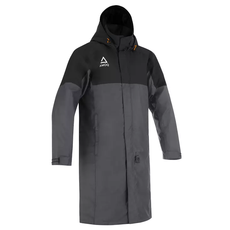 AMOQ Apex Racing varikkotakki, musta/harmaa - Kelkkatakit - 645-25060390 - 1