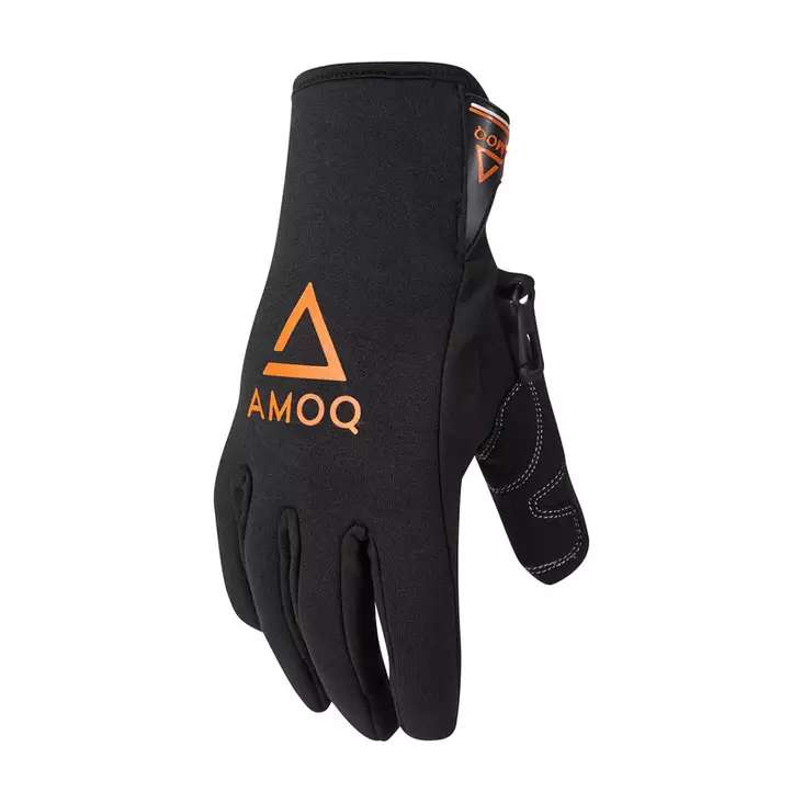 AMOQ Neoprene Hanska Musta/Oranssi - Kelkkahanskat - 645-23120208-0 - 2