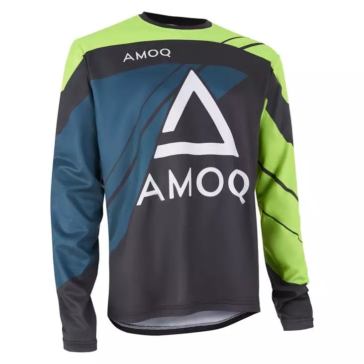 AMOQ Snowcross kisapaita, musta/keltainen - Kelkkatakit - 645-22061604-0 - 1