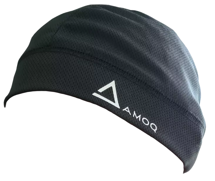 AMOQ Sweat Beanie kypäräpipo, musta - Kypärähuput - 645-22130900 - 1