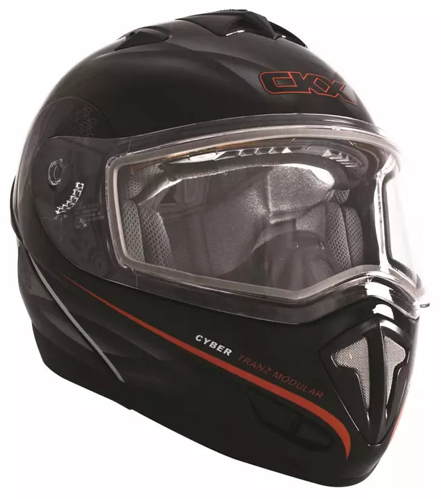 Avattava kypärä CKX Tranz RSV Modular Cyber, musta - Umpikypärät - 58-1012-0 - 1
