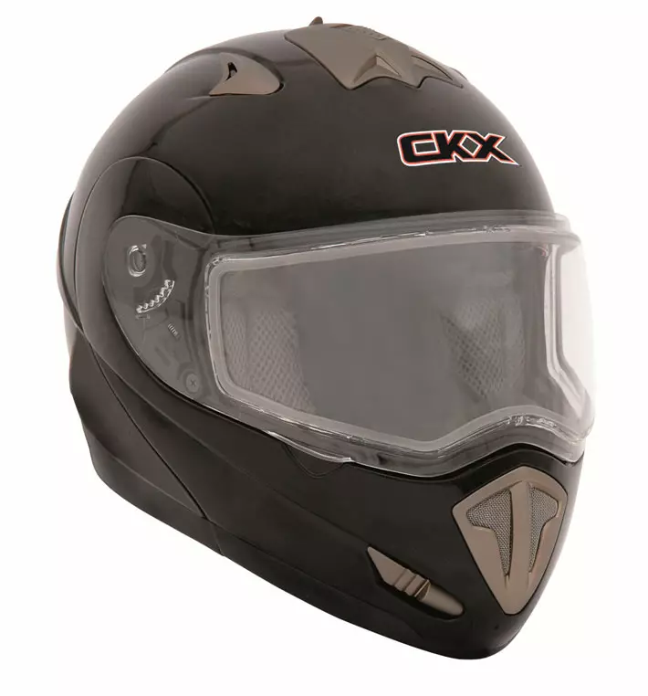 Avattava kypärä CKX Tranz RSV Modular, musta - Umpikypärät - 58-1011-0 - 1
