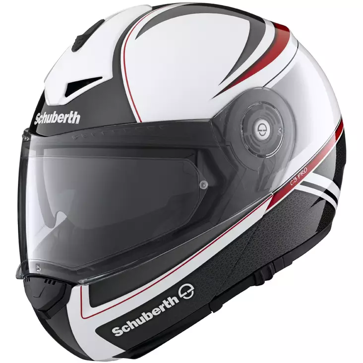 Avattava kypärä Schuberth C3 Pro Classic, punainen - Avattavat- ja avokypärät - 51-1504-0 - 1