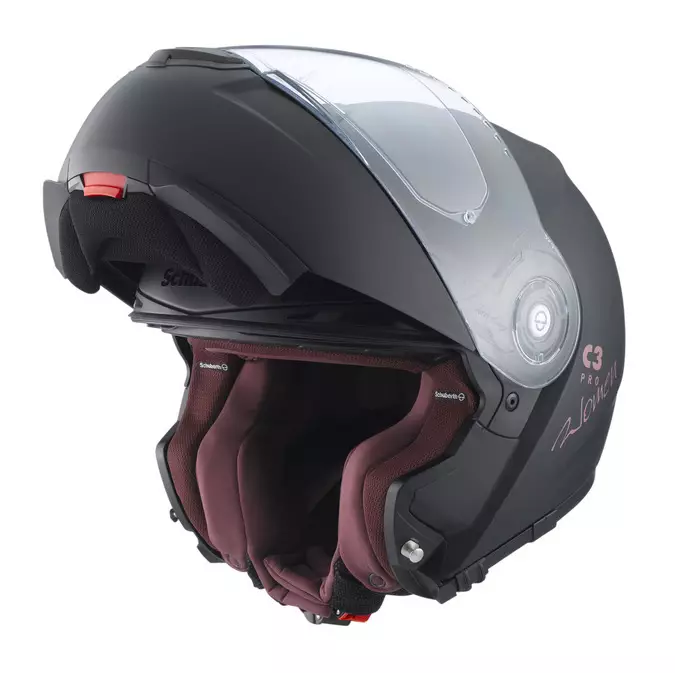 Avattava kypärä Schuberth C3 Pro Lady, mattamusta - Avattavat- ja avokypärät - 51-1310-0 - 1
