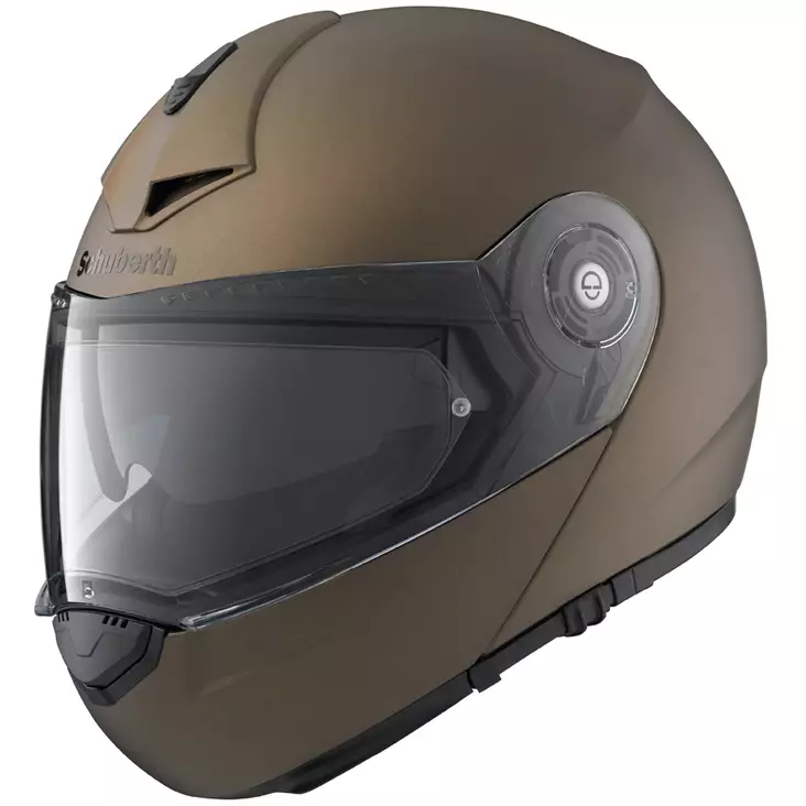 Avattava kypärä Schuberth C3 Pro, matta metal - Avattavat- ja avokypärät - 51-1500-0 - 1