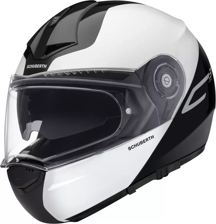 Avattava kypärä Schuberth C3 Pro Split, valkoinen - Avattavat- ja avokypärät - 51-1923-0 - 1