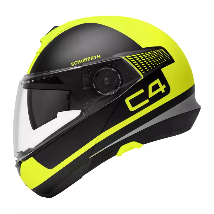 Avattava kypärä Schuberth C4 Legacy, keltainen - Avattavat- ja avokypärät - 51-1718-0 - 1