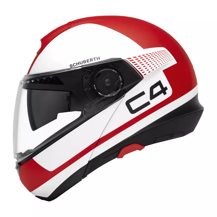Avattava kypärä Schuberth C4 Legacy, punainen - Avattavat- ja avokypärät - 51-1717-0 - 1