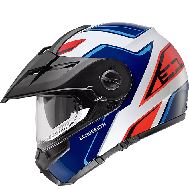 Avattava kypärä Schuberth E1 Endurance, sininen - Avattavat- ja avokypärät - 51-2223-0 - 1