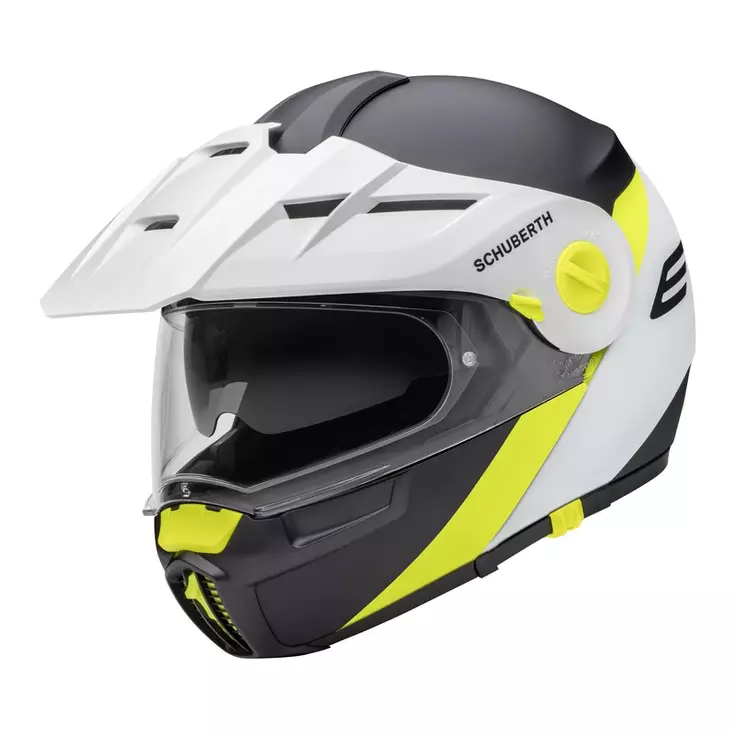 Avattava kypärä Schuberth E1 Gravity, keltainen - Avattavat- ja avokypärät - 51-1816-0 - 1