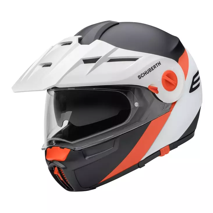 Avattava kypärä Schuberth E1 Gravity, oranssi - Avattavat- ja avokypärät - 51-1817-0 - 1