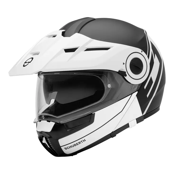 Avattava kypärä Schuberth E1 Radiant, valkoinen - Avattavat- ja avokypärät - 51-1702-0 - 1