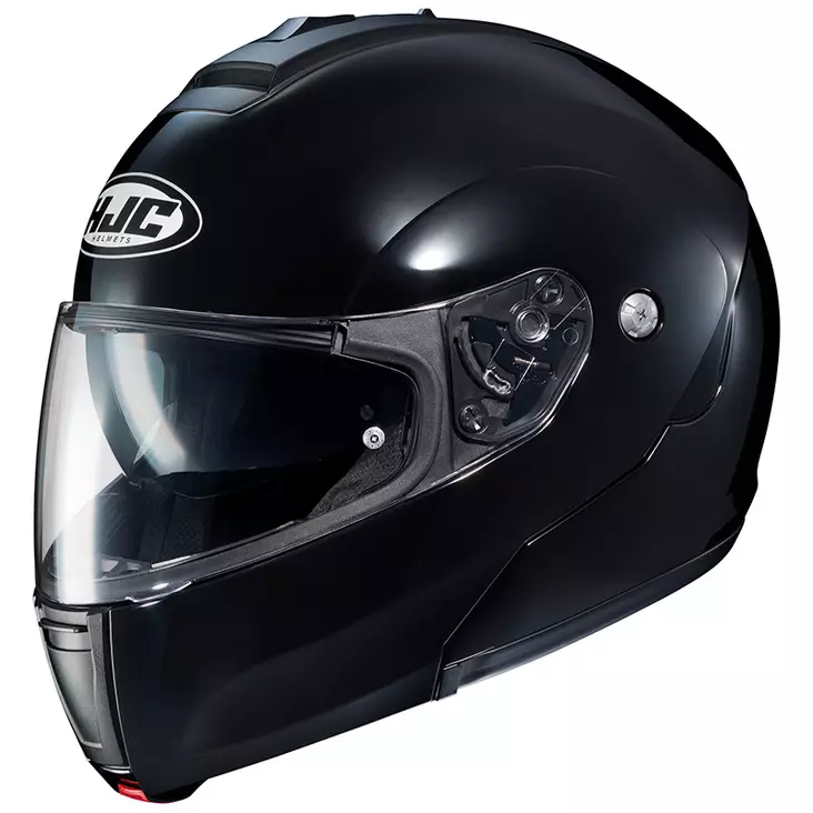 Avattava moottoripyöräkypärä HJC C90, musta - Avattavat- ja avokypärät - 630-199904-0 - 1