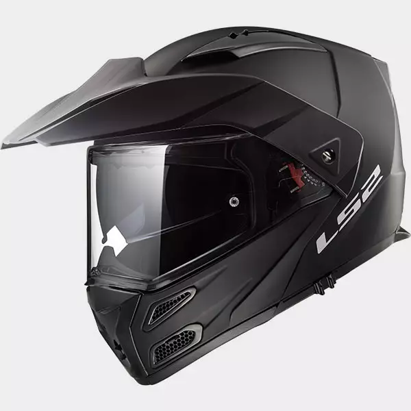 Avattava mp-kypärä LS2 FF324 Metro Evo Solid, mattamusta - Avattavat- ja avokypärät - 636-8034-0 - 1
