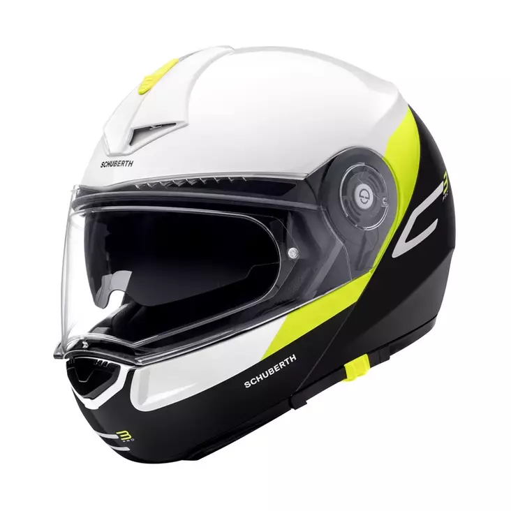 Avattava mp-kypärä Schuberth C3 Pro Gravity, keltainen - Avattavat- ja avokypärät - 51-1811-0 - 1