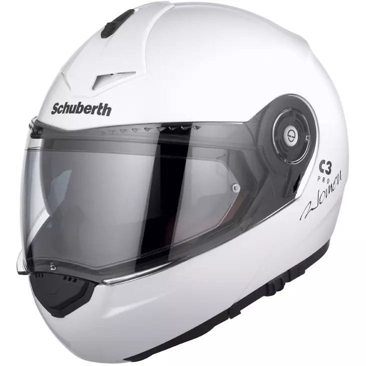 Avattava MP-kypärä Schuberth C3 Pro Lady, valkoinen - Avattavat- ja avokypärät - 51-1509-0 - 1