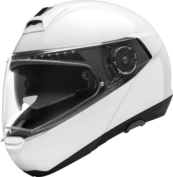 Avattava mp-kypärä Schuberth C4 Basic, valkoinen - Avattavat- ja avokypärät - 51-1921-0 - 1