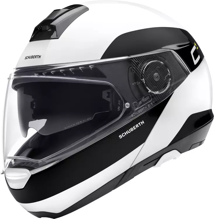 Avattava mp-kypärä Schuberth C4 Pro Fragment, valkoinen - Avattavat- ja avokypärät - 51-1912-0 - 1