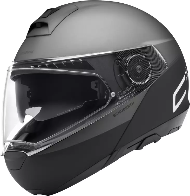 Avattava mp-kypärä Schuberth C4 Pro Swipe, harmaa - Avattavat- ja avokypärät - 51-1918-0 - 1