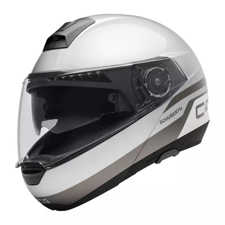 Avattava mp-kypärä Schuberth C4 Pulse, hopea - Avattavat- ja avokypärät - 51-1724-0 - 1