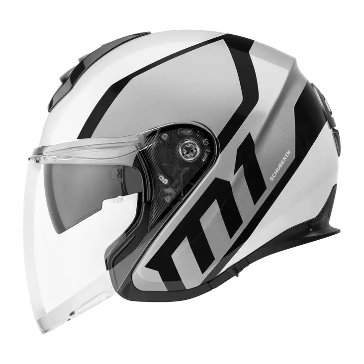 Avokypärä Schuberth M1 Flux, hopea - Avattavat- ja avokypärät - 51-1704-0 - 1