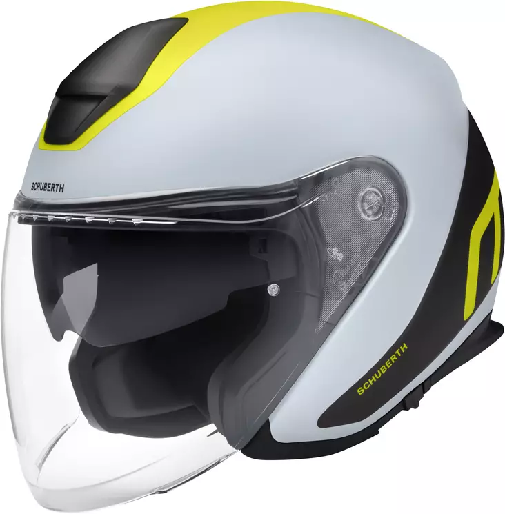 Avokypärä Schuberth M1 Pro Triple, keltainen - Avattavat- ja avokypärät - 51-1967-0 - 1