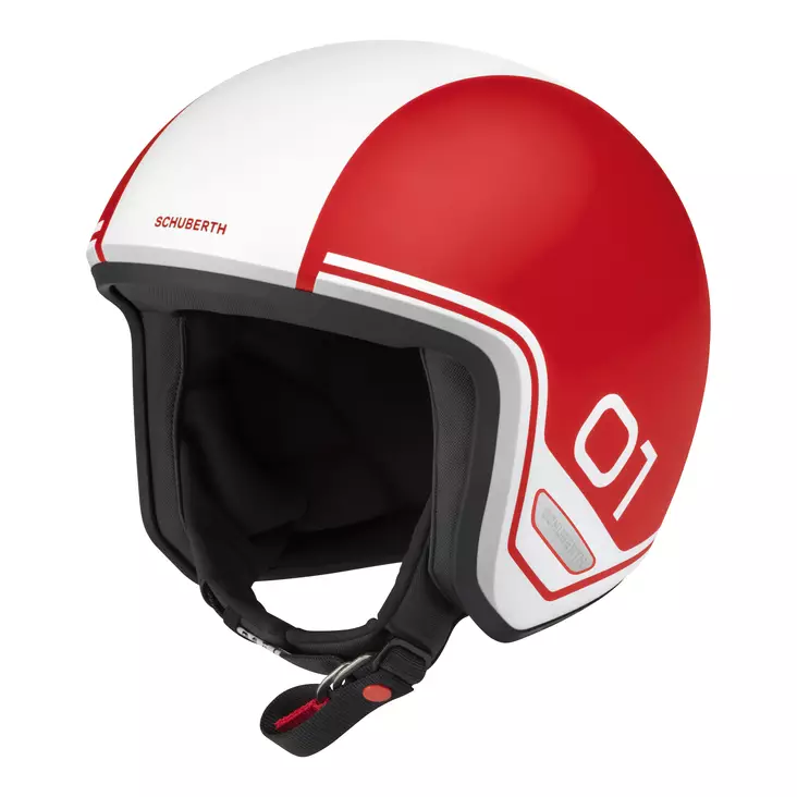 Avokypärä Schuberth O1 Era, punainen - Avattavat- ja avokypärät - 51-1826-0 - 1