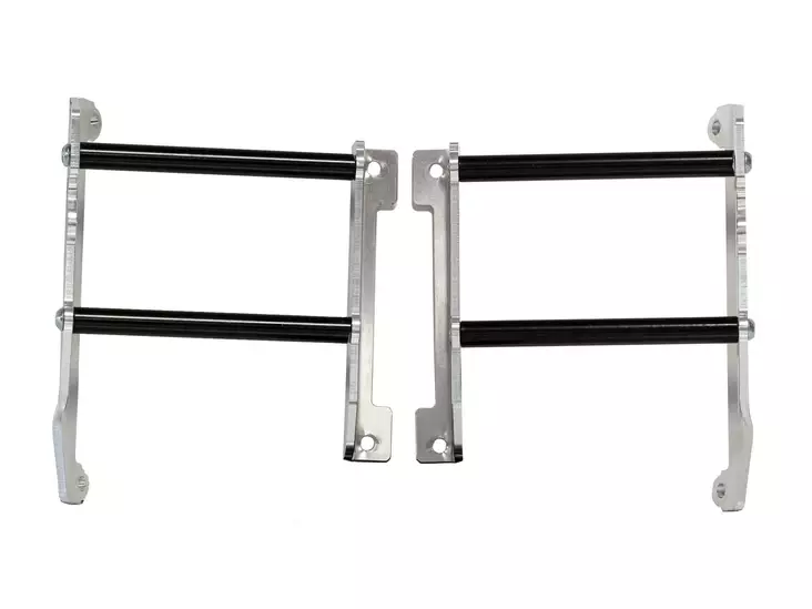 AXP Jäähdyttimensuoja Black KTM / GasGas / Husqvarna 125-500 23- - Crossipyörän jäähdytinsuojat - 397-AX1720 - 1