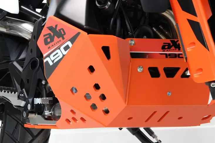 AXP Skid plate Orange KTM790/890 Adventure/R - Crossipyörän pohjapanssarit - 397-AX1560 - 1