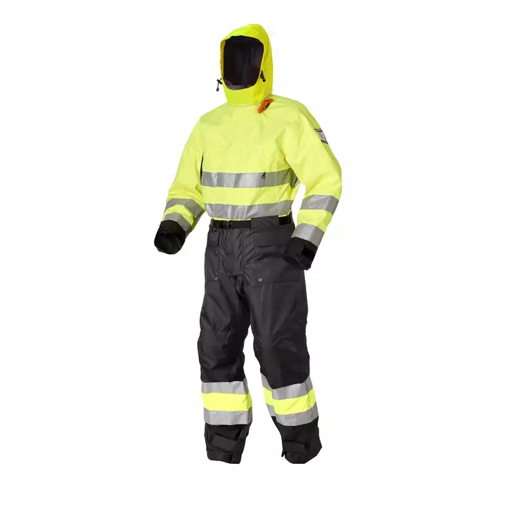 Baltic Amarok Hi-Vis kelluntahaalari musta/UV-keltainen - Veneen kelluntapuvut - 128-3-5791-0 - 1