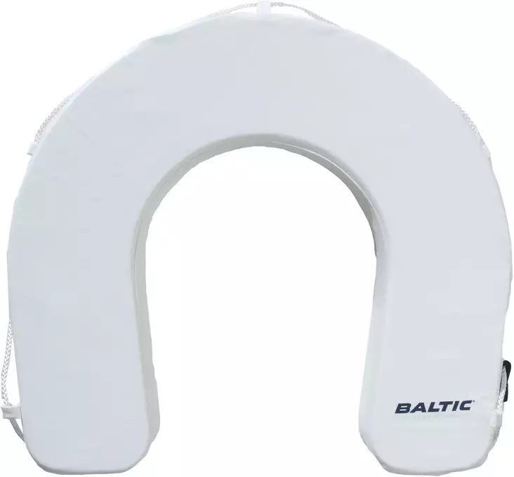 Baltic Hevosenkenkä pelastusrengas valkoinen - Veneen pelastusrenkaat - 128-4-8560 - 1